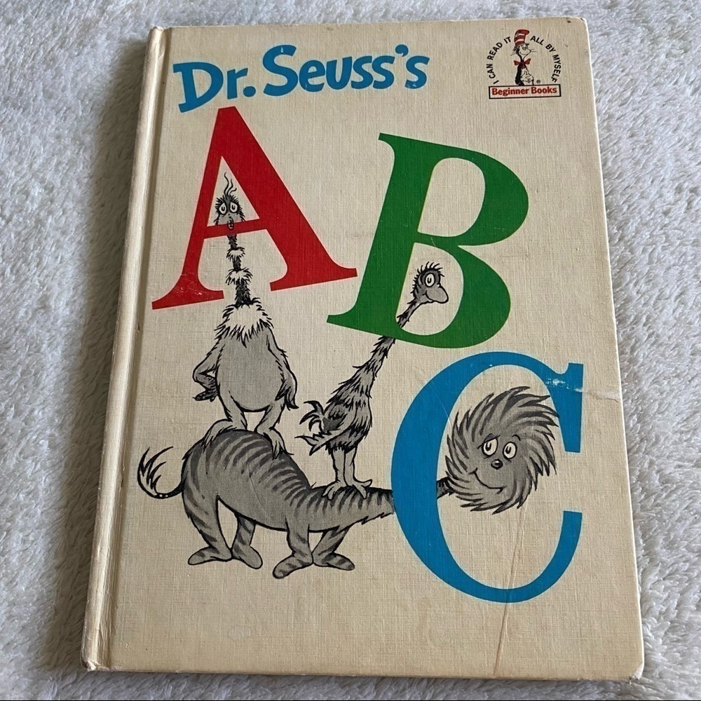 𝅺vintage Dr Seuss’s ABC hardcover 1963​​​​​